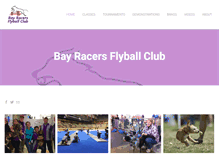 Tablet Screenshot of bayracers.com